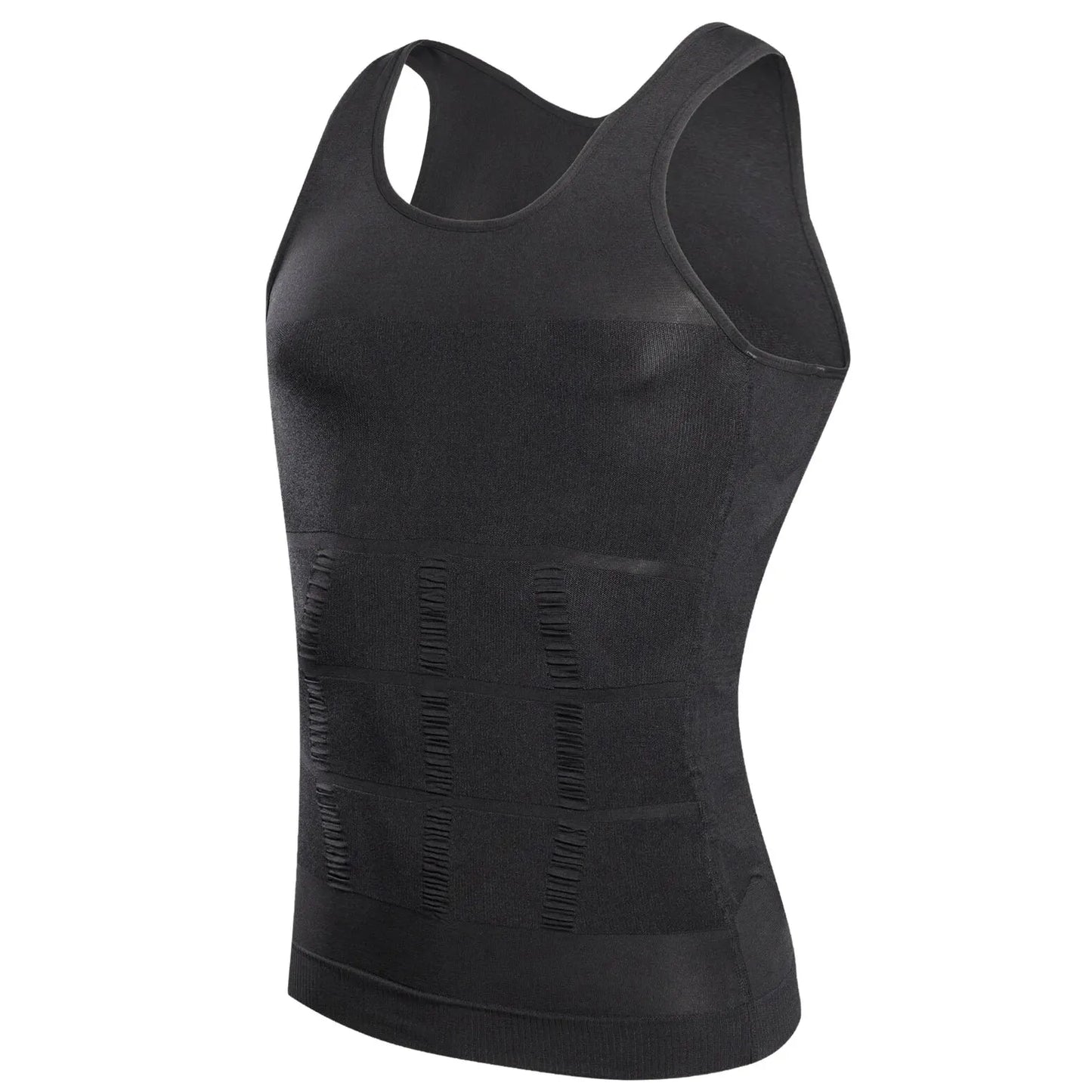  Men's Slimming Compression Vest – Belly Control, Seamless Shapewear.