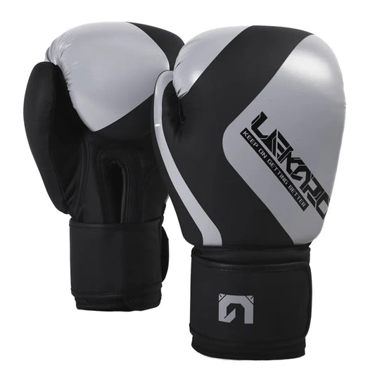 Professional 12Oz Boxing Gloves – High-performance PU elastic gloves designed for intense boxing and stress-relieve workouts.