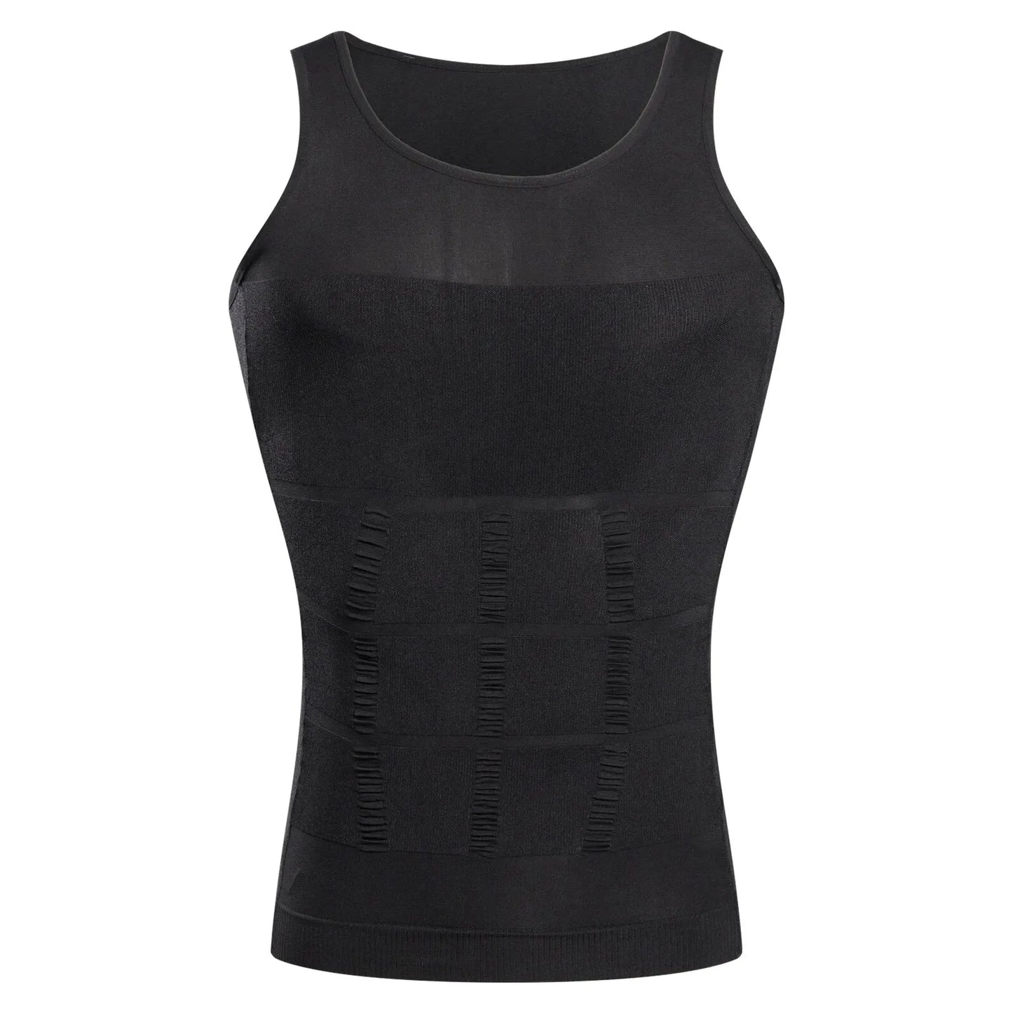  Men's Slimming Compression Vest – Belly Control, Seamless Shapewear.