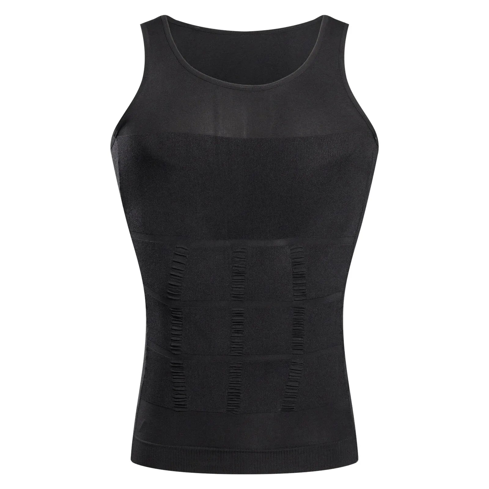  Men's Slimming Compression Vest – Belly Control, Seamless Shapewear.